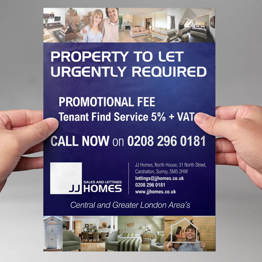 lettings agents leaflets