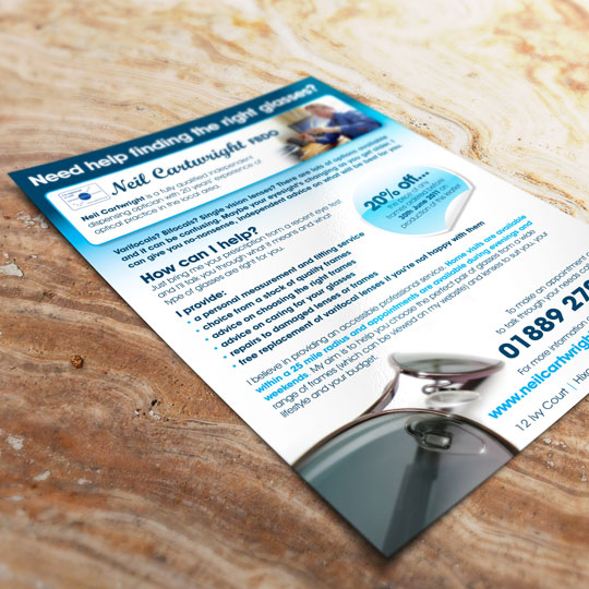 optician leaflets